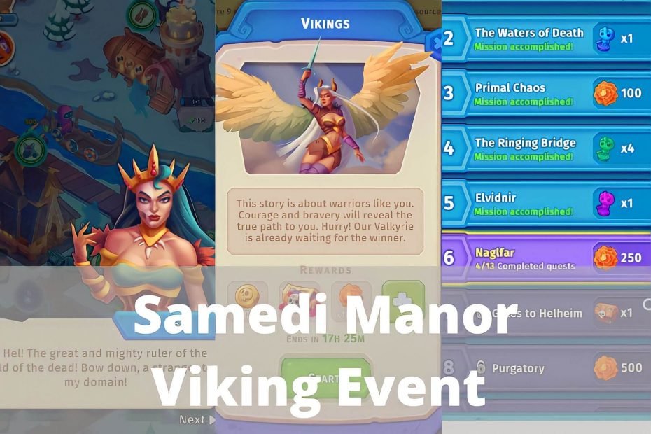 Samedi Manor Viking Event Tips